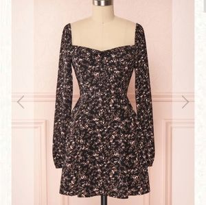 Boutique 1861 Black Floral Dress